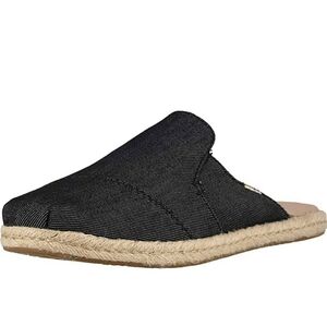 TOMS Womens Size 5.5 Nova Black Heavy Denim